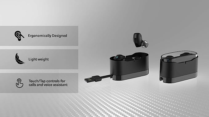 Acer GAHR010 Truly Wireless Bluetooth in Ear Earbuds with Mic Acer GAHR010 Truly Wireless Bluetooth in Ear Earbuds with Mic
